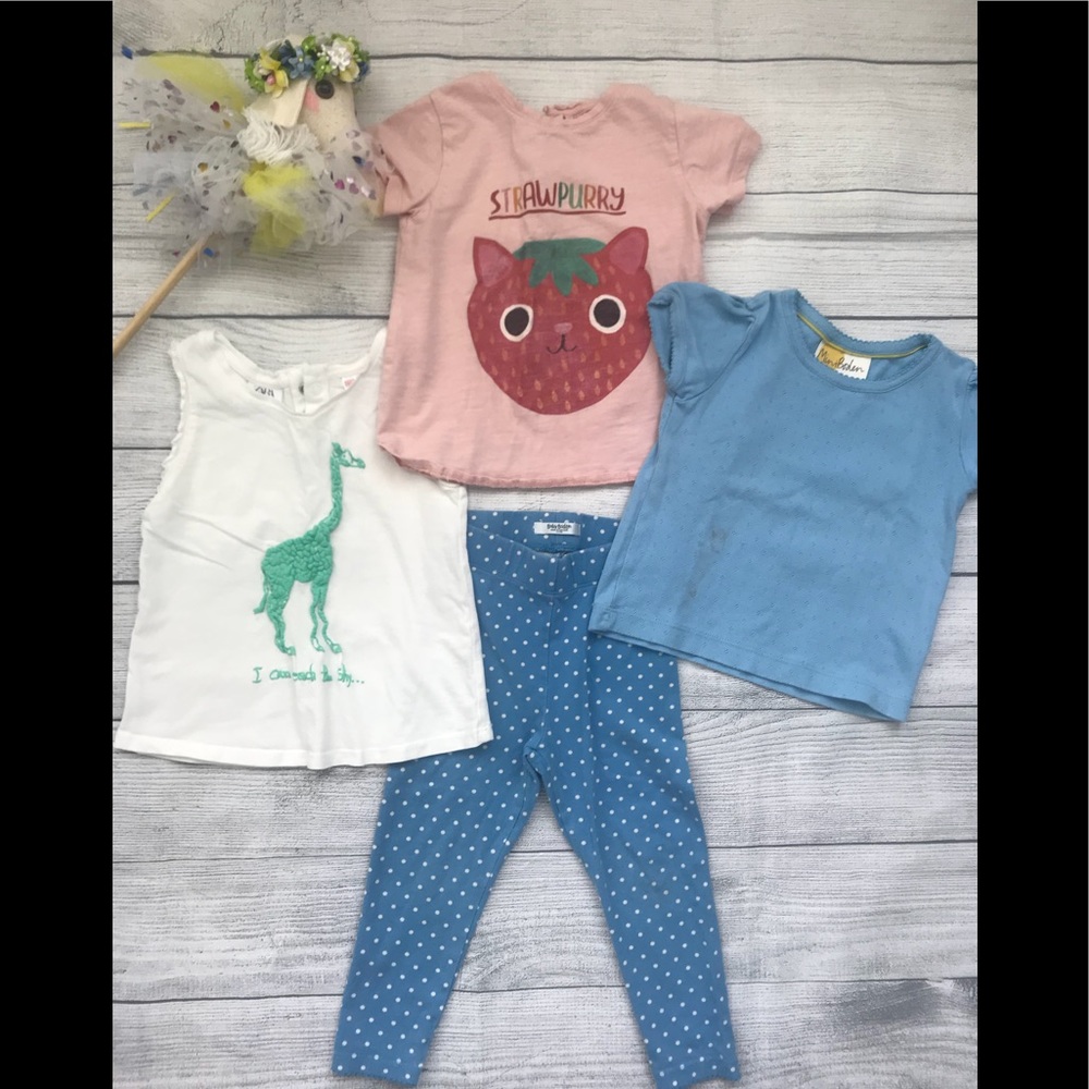 Mini Boden and Zara Babygirl Clothes Bundle